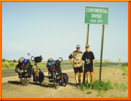 The Continental-Divide, another geographical point of interest on this southern route.