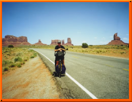 Seldom do you find such an inspiring scenic highlight to cycle through!
