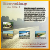A complete and detailed travel-CD about bicycling the whole southwest USA.